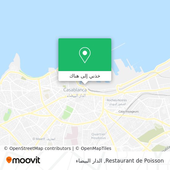 خريطة Restaurant de Poisson