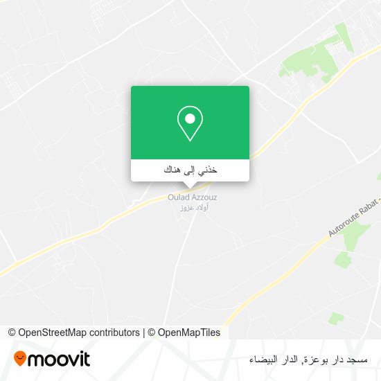 خريطة مسجد دار بوعزة