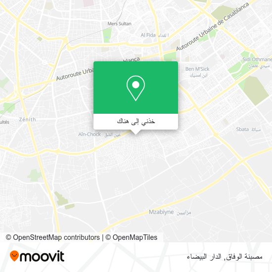 خريطة مصبنة الوفاق