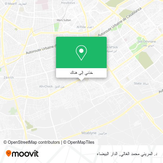 خريطة د. المريني محمد الغالي