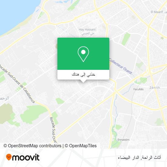 خريطة أثاث الراحة