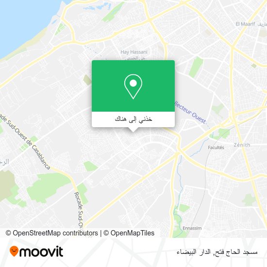 خريطة مسجد الحاج فتح