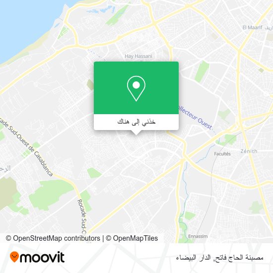 خريطة مصبنة الحاج فاتح