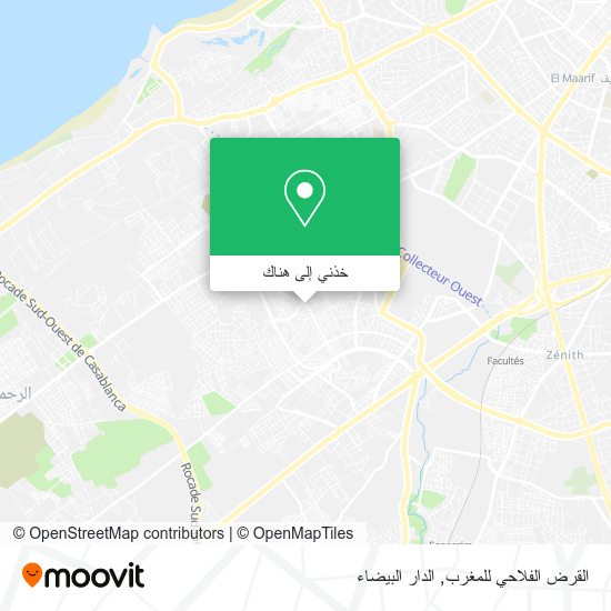 خريطة القرض الفلاحي للمغرب