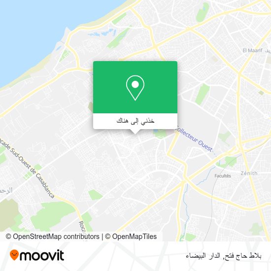 خريطة بلاط حاج فتح