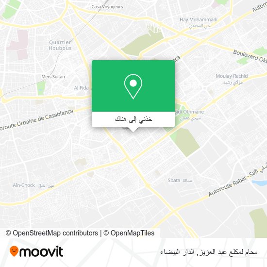 خريطة محام لمكلع عبد العزيز