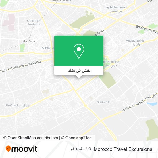 خريطة Morocco Travel Excursions