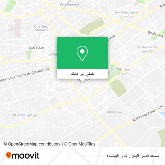 خريطة مسجد قصر البحر