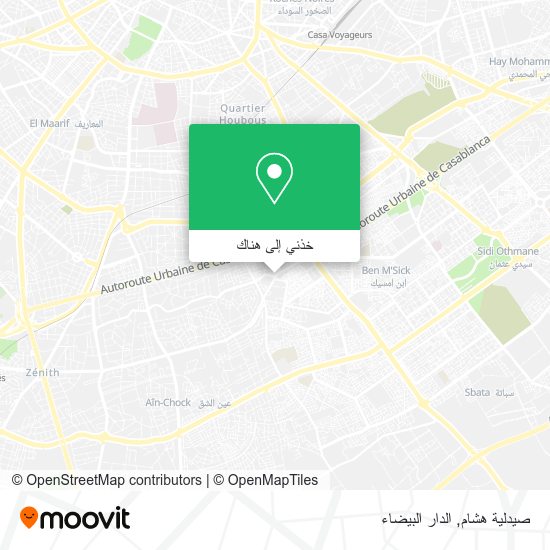 خريطة صيدلية هشام