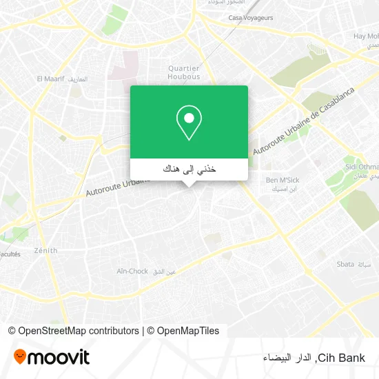 خريطة Cih Bank