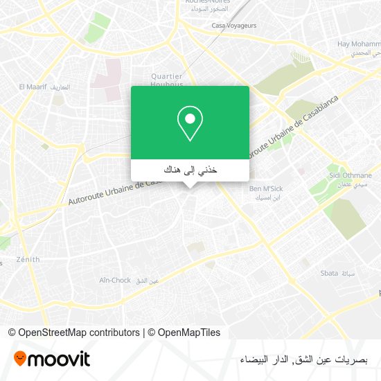 خريطة بصريات عين الشق