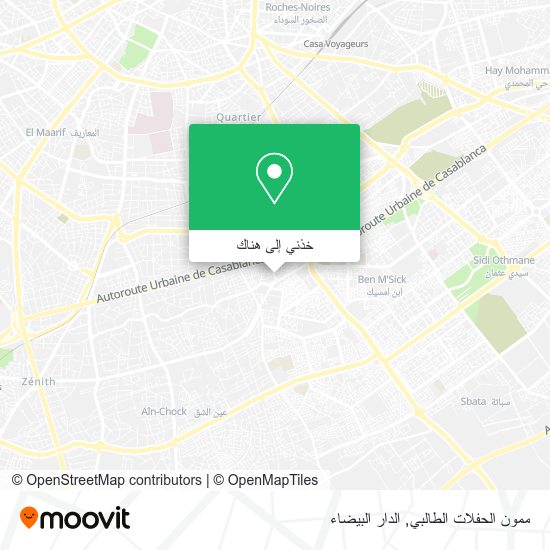 خريطة ممون الحفلات الطالبي
