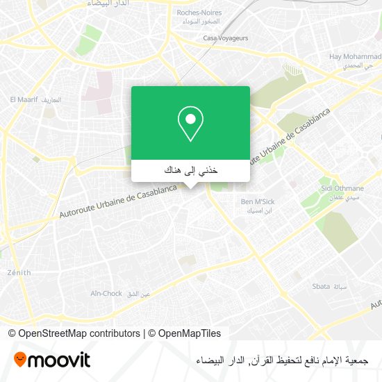 خريطة جمعية الإمام نافع لتحفيظ القرآن