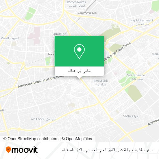 خريطة وزارة الشباب نيابة عين الشق الحي الحسيني