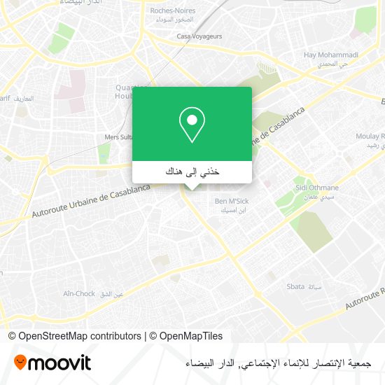 خريطة جمعية الإنتصار للإنماء الإجتماعي