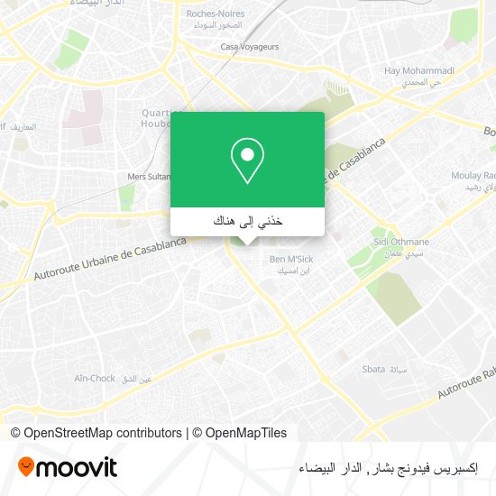 خريطة إكسبريس فيدونج بشار