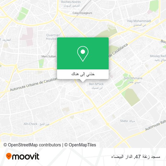 خريطة مسجد زنقة 47