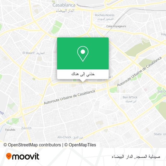 خريطة صيدلية المسجد