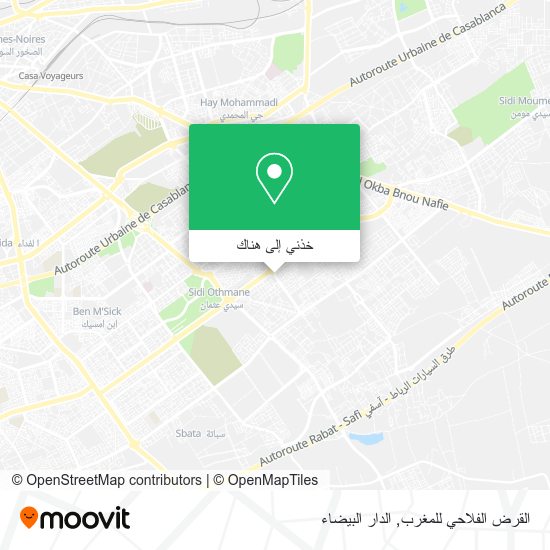 خريطة القرض الفلاحي للمغرب