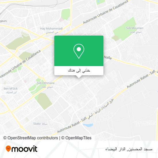 خريطة مسجد المحسنين