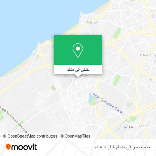 خريطة جمعية معتز الرياضية