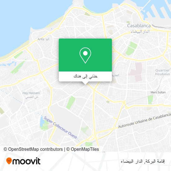 خريطة إقامة البركة