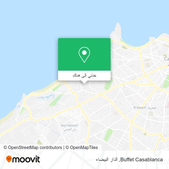 خريطة Buffet Casablanca