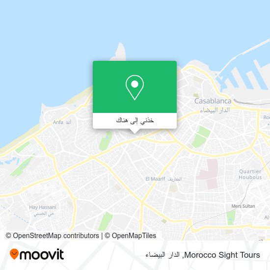خريطة Morocco Sight Tours