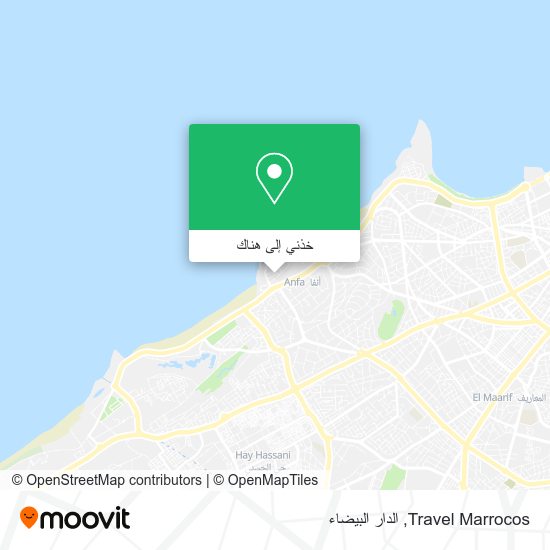 خريطة Travel Marrocos