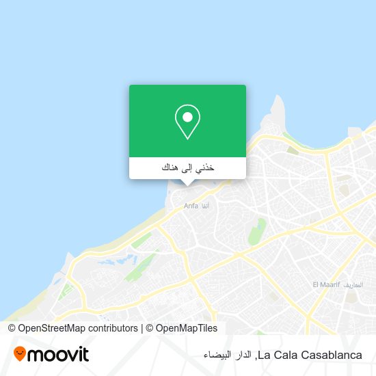 خريطة La Cala Casablanca