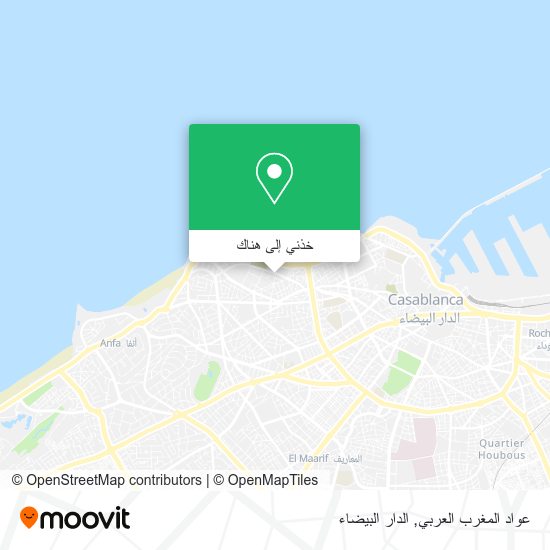 خريطة عواد المغرب العربي