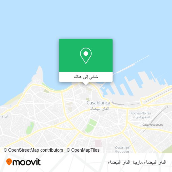 خريطة الدار البيضاء مارينا
