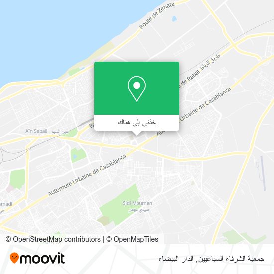 خريطة جمعية الشرفاء السباعيين