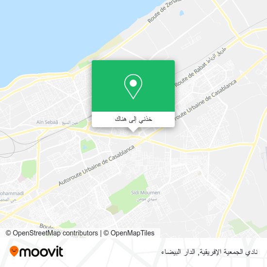 خريطة نادي الجمعية الإفريقية