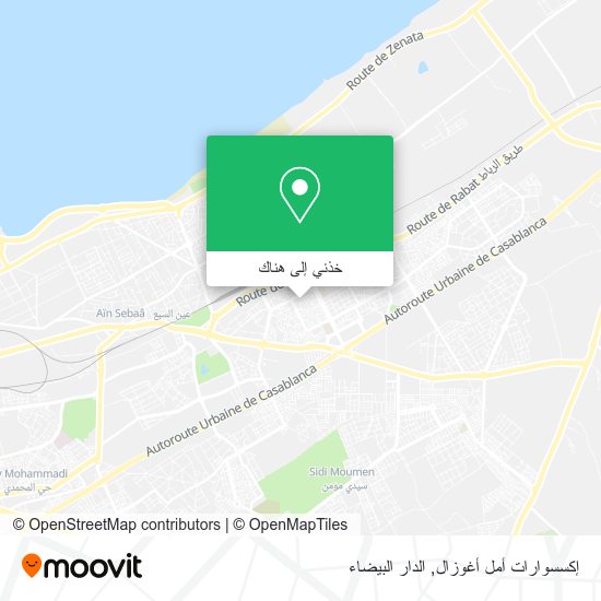 خريطة إكسسوارات أمل أغوزال