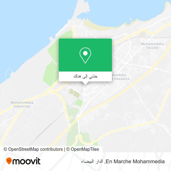 خريطة En Marche Mohammedia