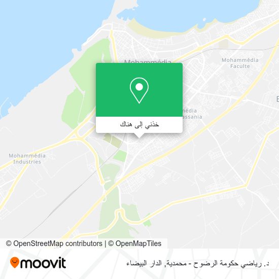 خريطة د. رياضي حكومة الرضوح - محمدية