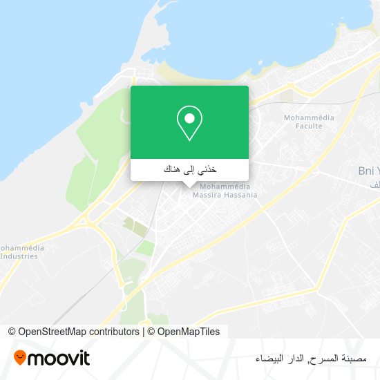 خريطة مصبنة المسرح