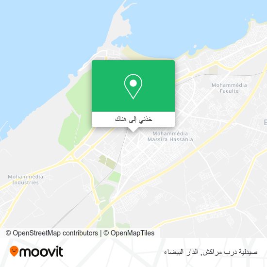 خريطة صيدلية درب مراكش