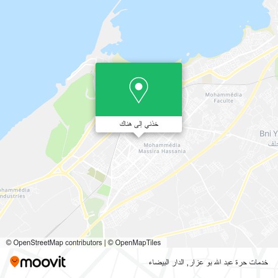 خريطة خدمات حرة عبد الله بو عزار