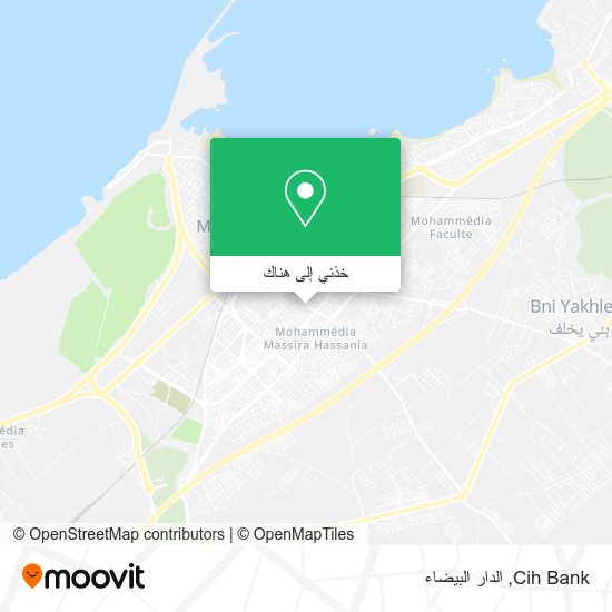 خريطة Cih Bank