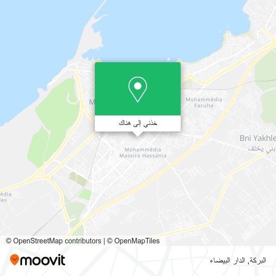 خريطة البركة