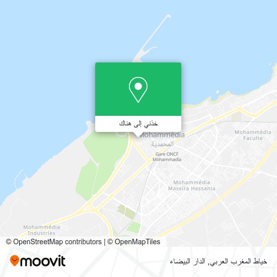 خريطة خياط المغرب العربي