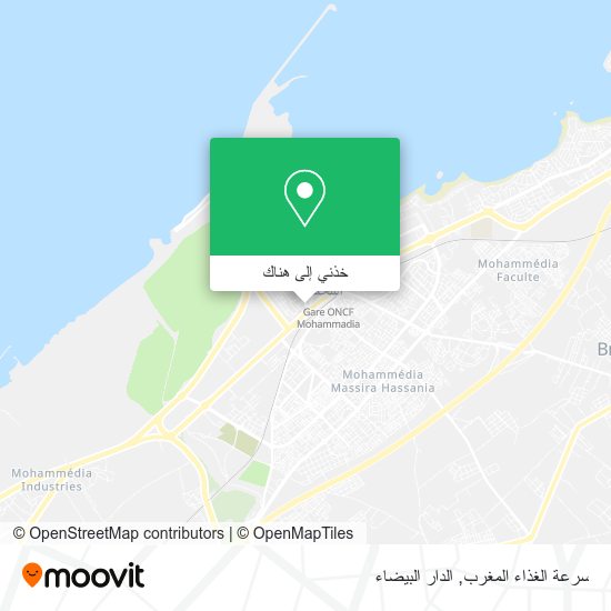 خريطة سرعة الغذاء المغرب