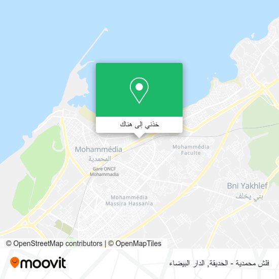 خريطة فلش محمدية - الحديقة