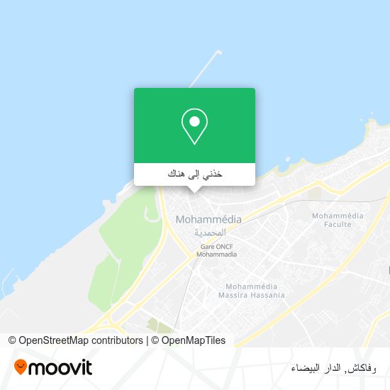 خريطة وفاكاش