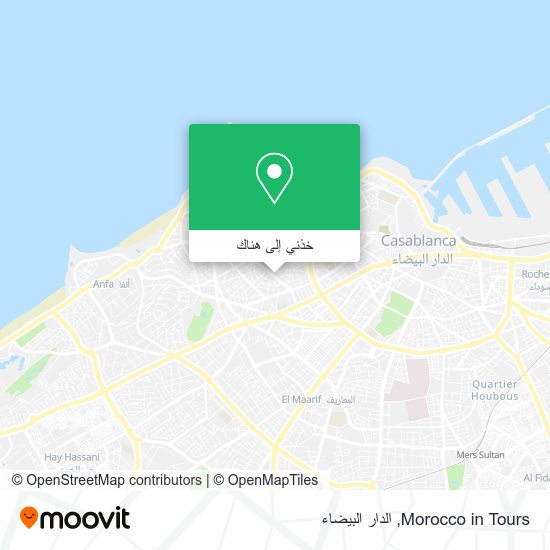 خريطة Morocco in Tours