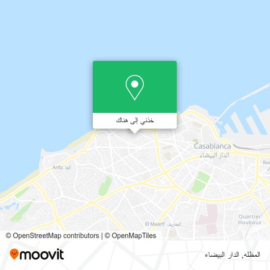 خريطة المظله