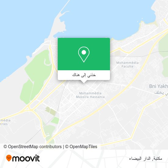 خريطة مكتبة