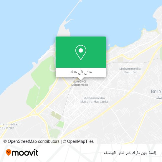 خريطة إقامة إدين بارك ك